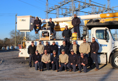 CPW Electric Department Honored With National Award For Outstanding Safety Practices