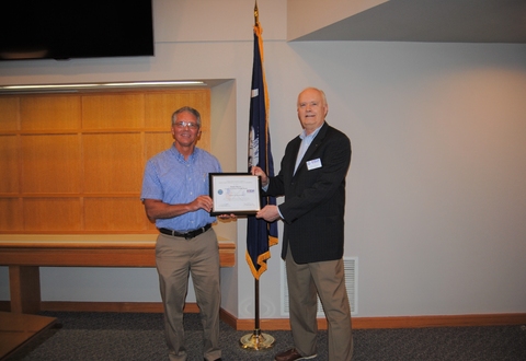 Greer CPW Employee Receives Prestigious Patriot Award from National Guard