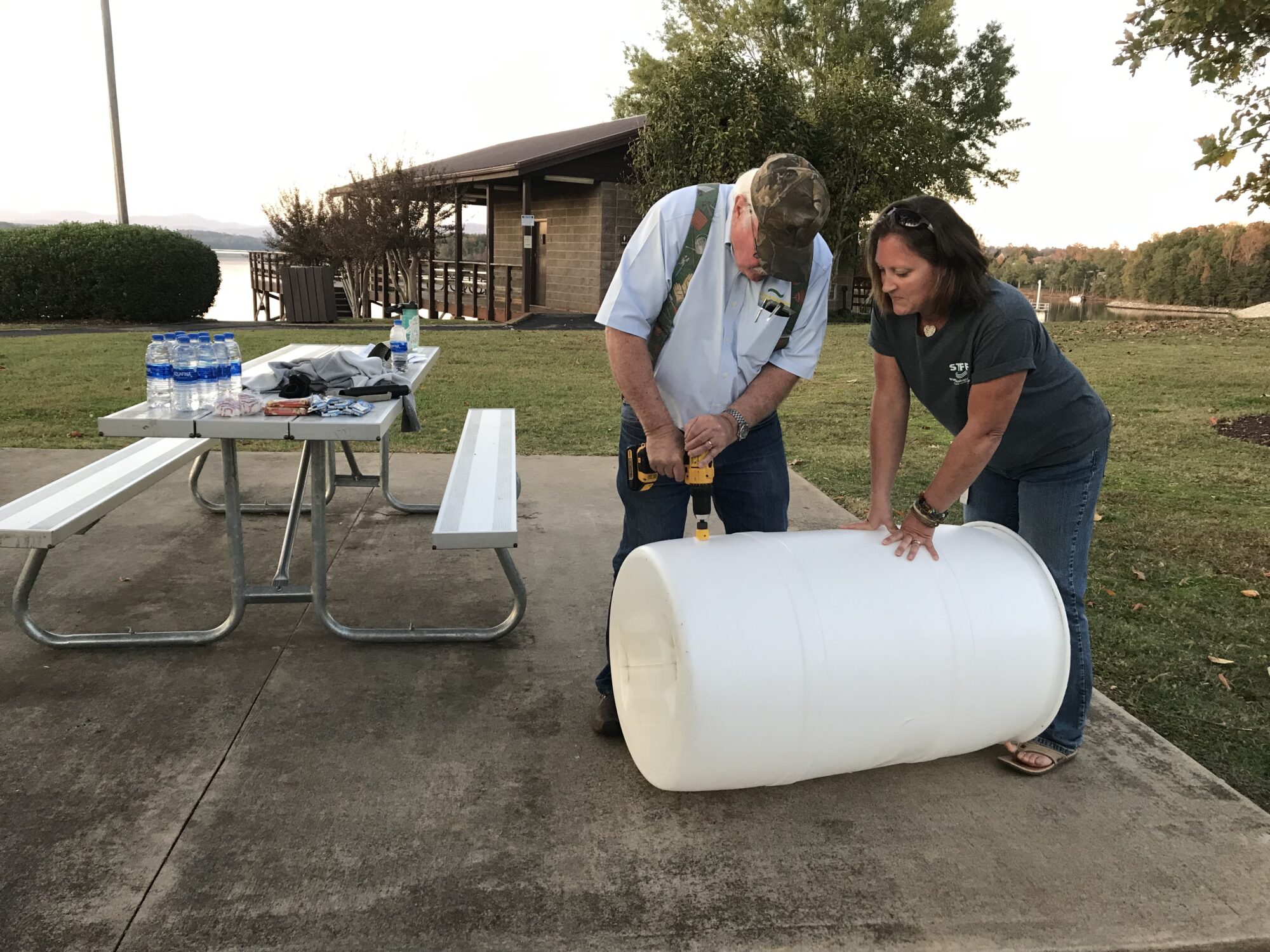 Rain Barrel Workshop at Lake Robinson Day