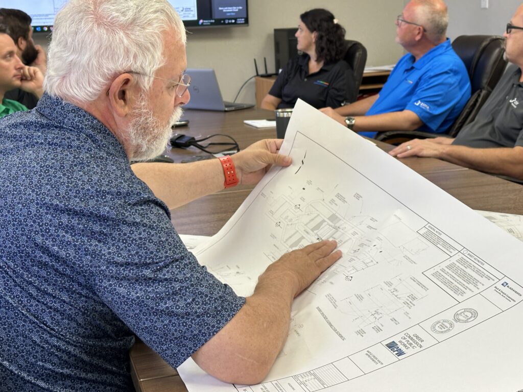 Greer CPW employees at Kusters Water in Spartanburg