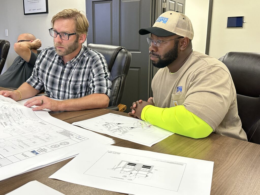 Greer CPW employees at Kusters Water in Spartanburg